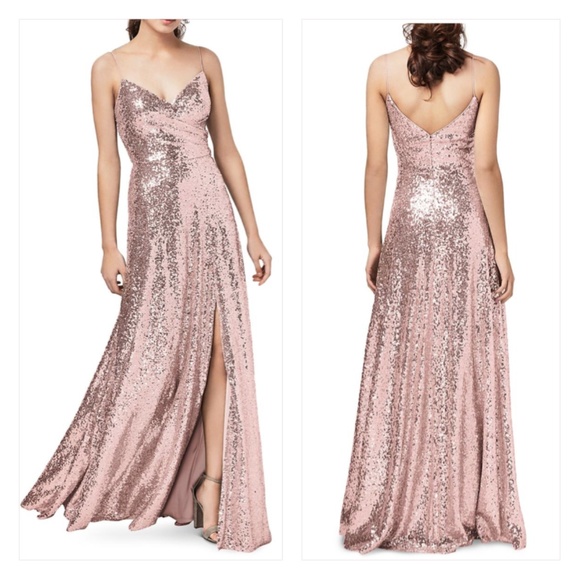 Watters Dresses & Skirts - Watters & Watters Azen Sequined Sweetheart Dress 0033